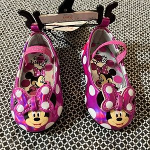New w/tag Disney Baby Minnie Mouse Shoes, size 2
